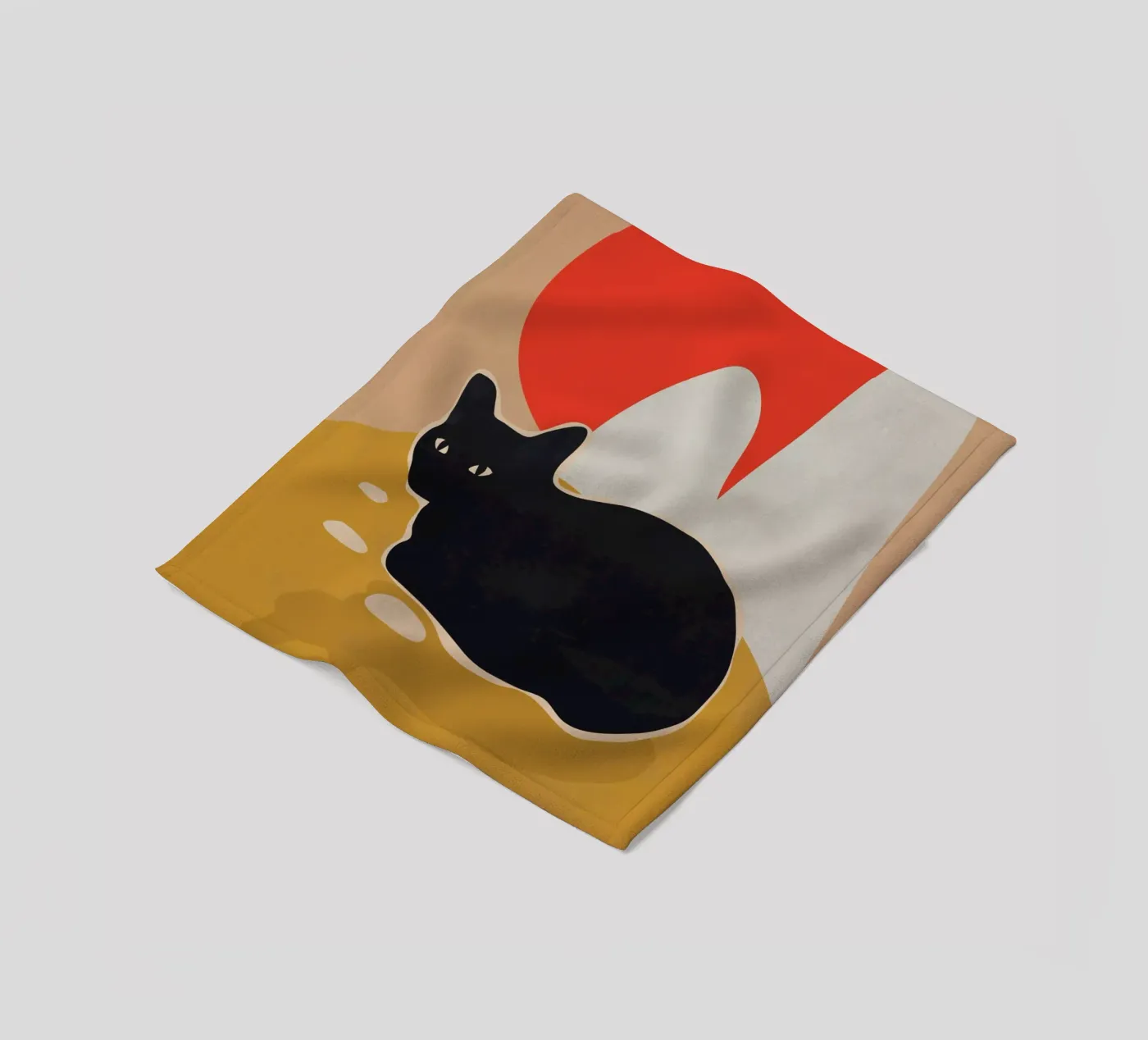 Kat fleecedeken van ThingDesign