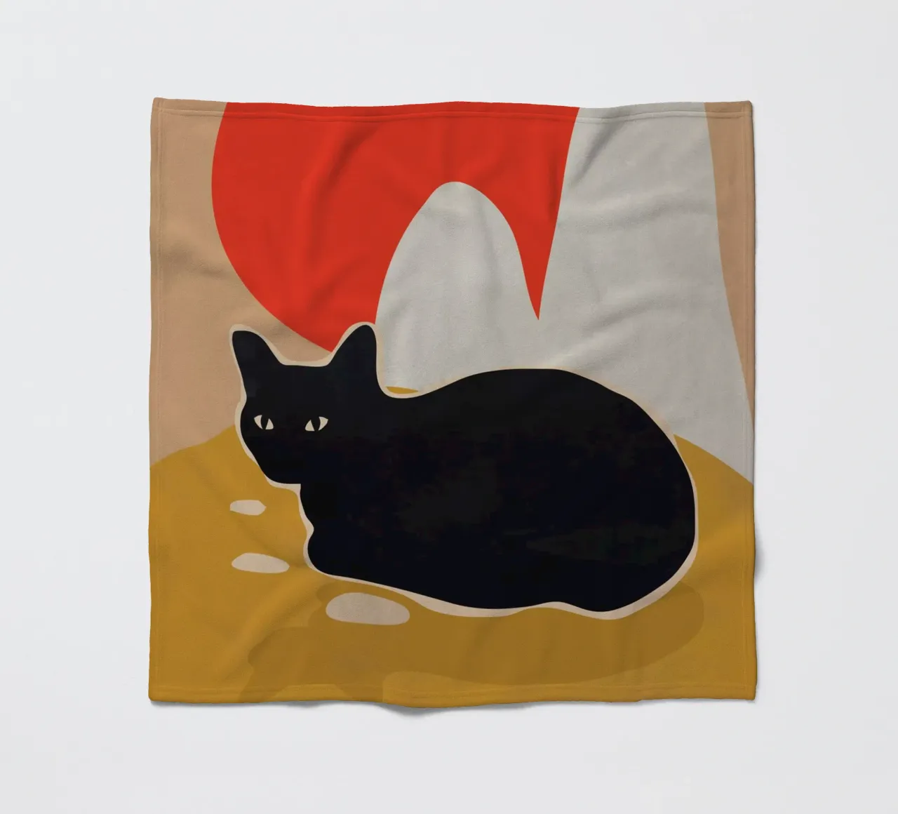 Katze Fleecedecke von ThingDesign