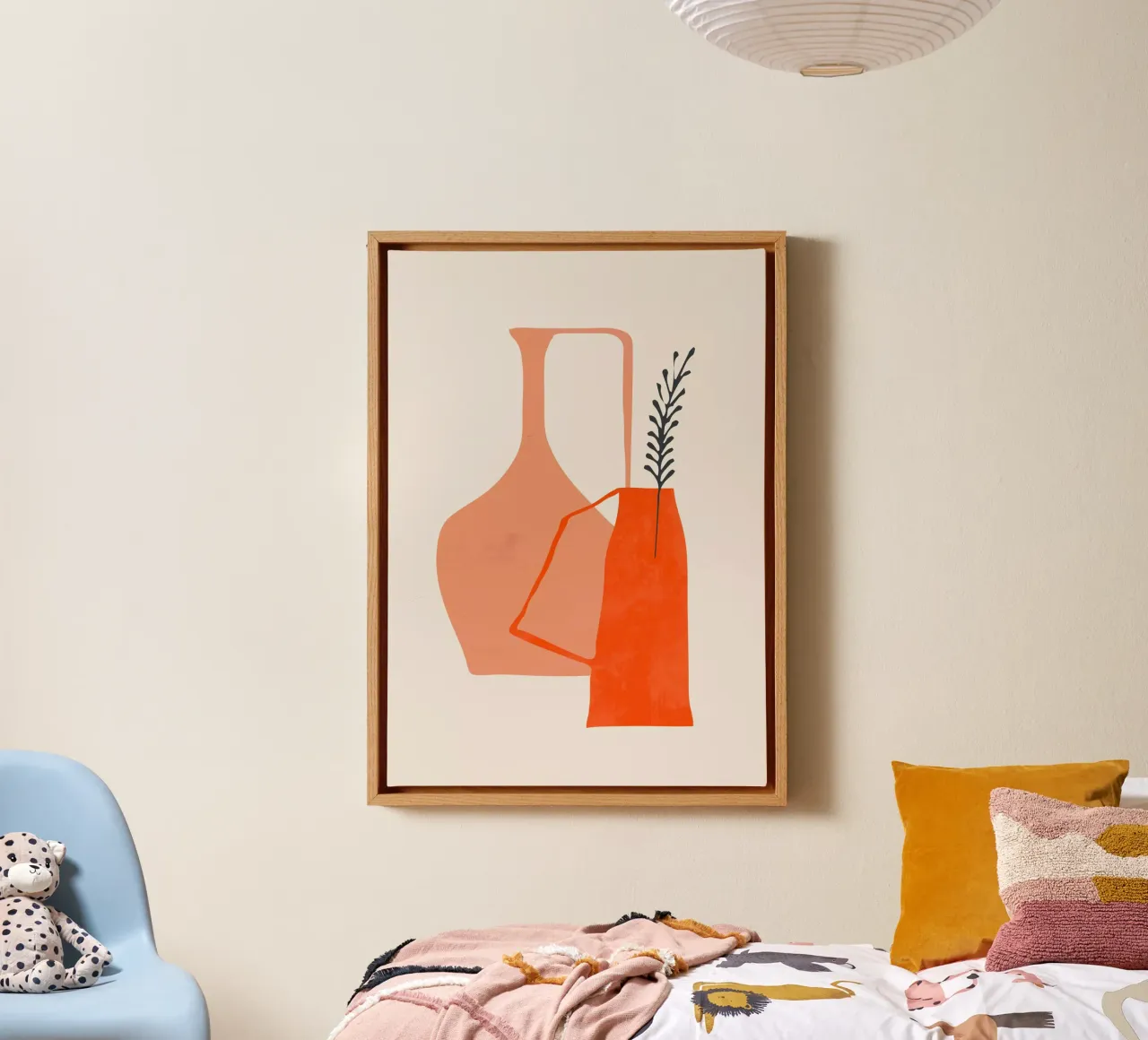Vases 3 canvas by ThingDesign
