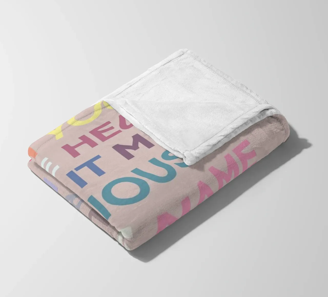 🌸 Fleecedecke von MENTHE SAUVAGE