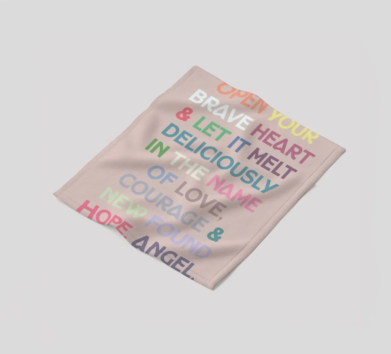 🌸 Fleecedecke von MENTHE SAUVAGE