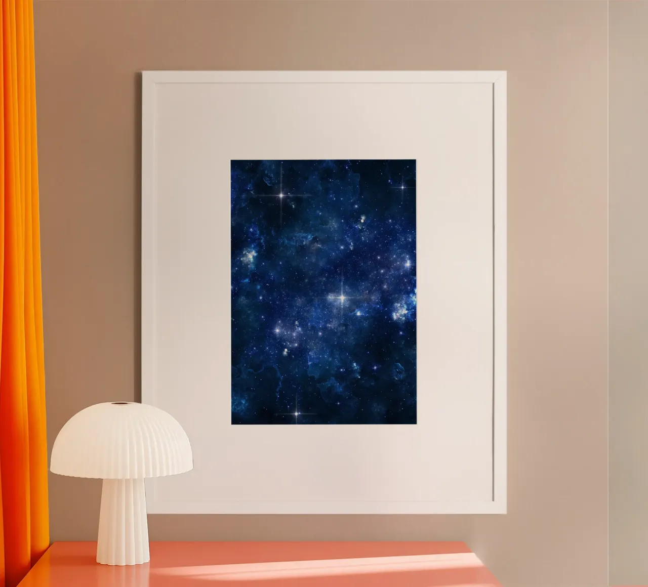 Cielo scuro 1 poster da Yaso Design & Art