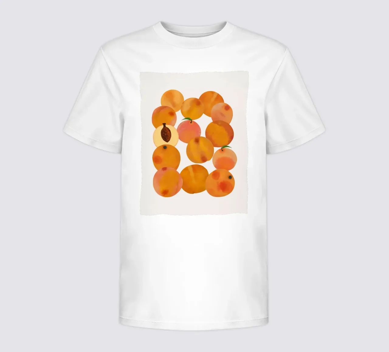 Peaches kids t-shirt by Asha Designs