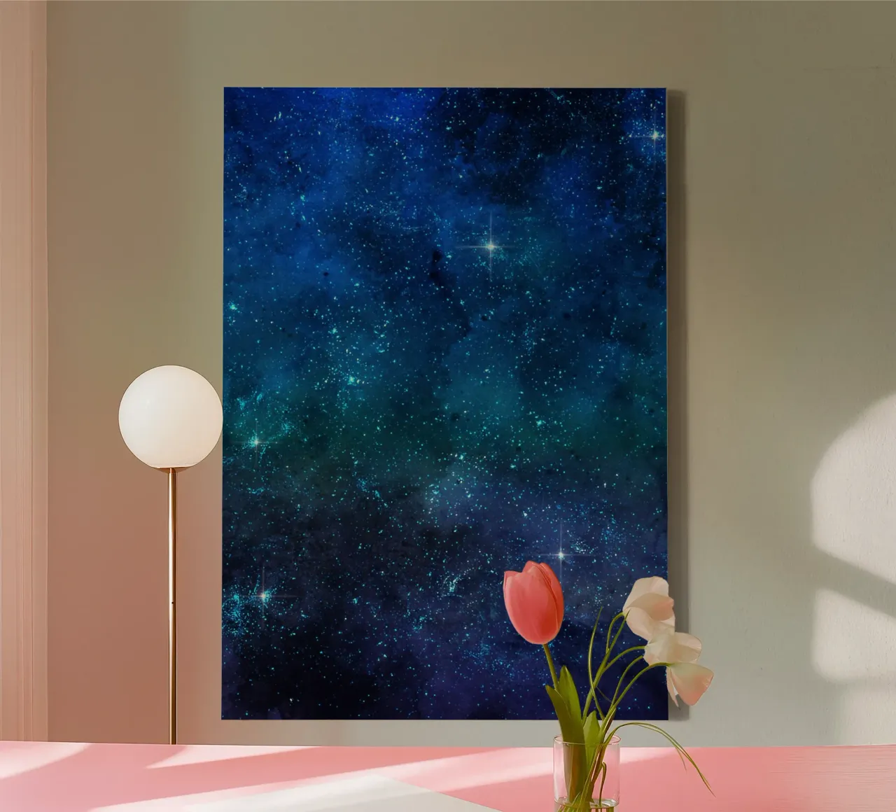 Cielo scuro 3 tela da Yaso Design & Art