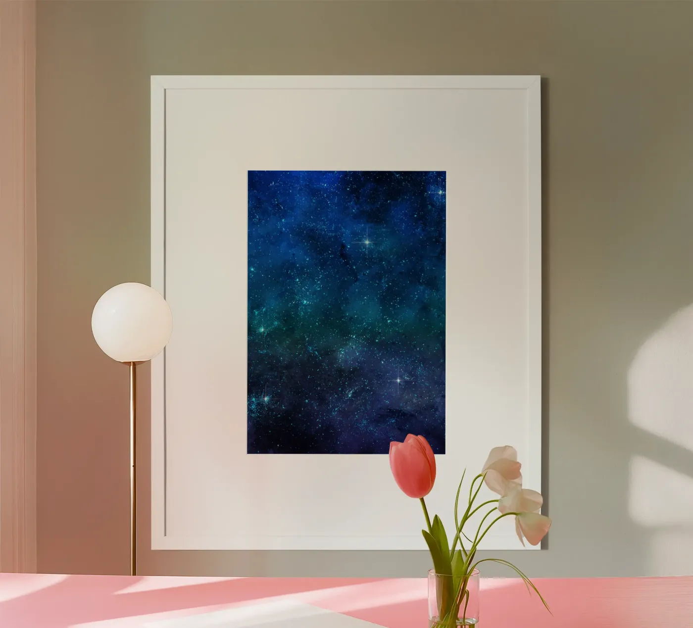 Cielo scuro 3 poster da Yaso Design & Art