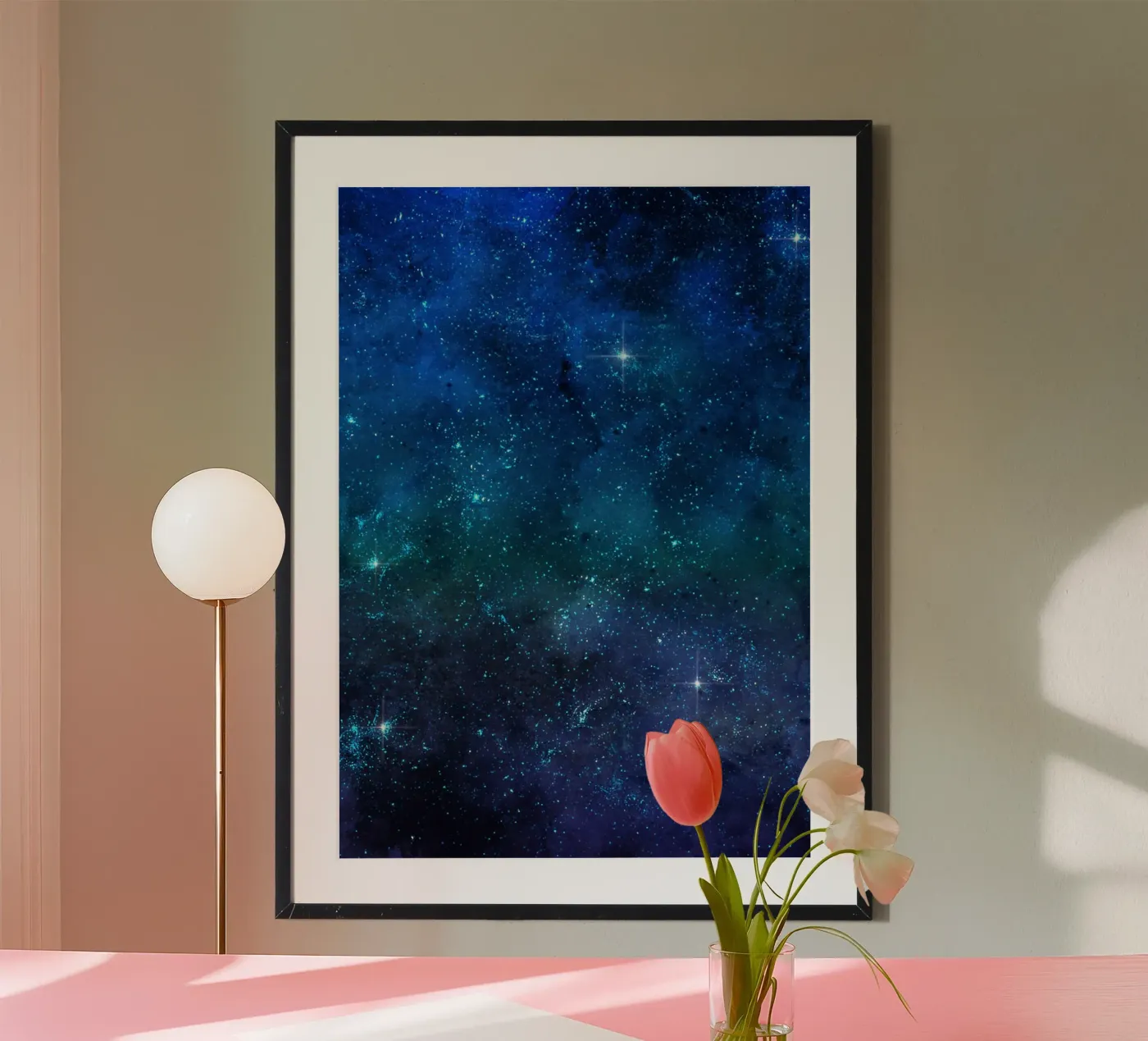 Cielo scuro 3 poster da Yaso Design & Art