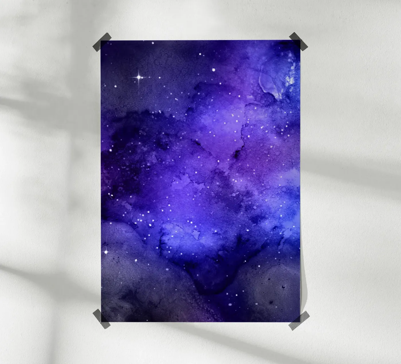 Cielo scuro 6 poster da Yaso Design & Art