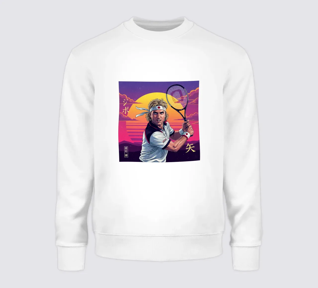Andre Agassi - Retroarte giapponese #2 felpa da Lembayung art