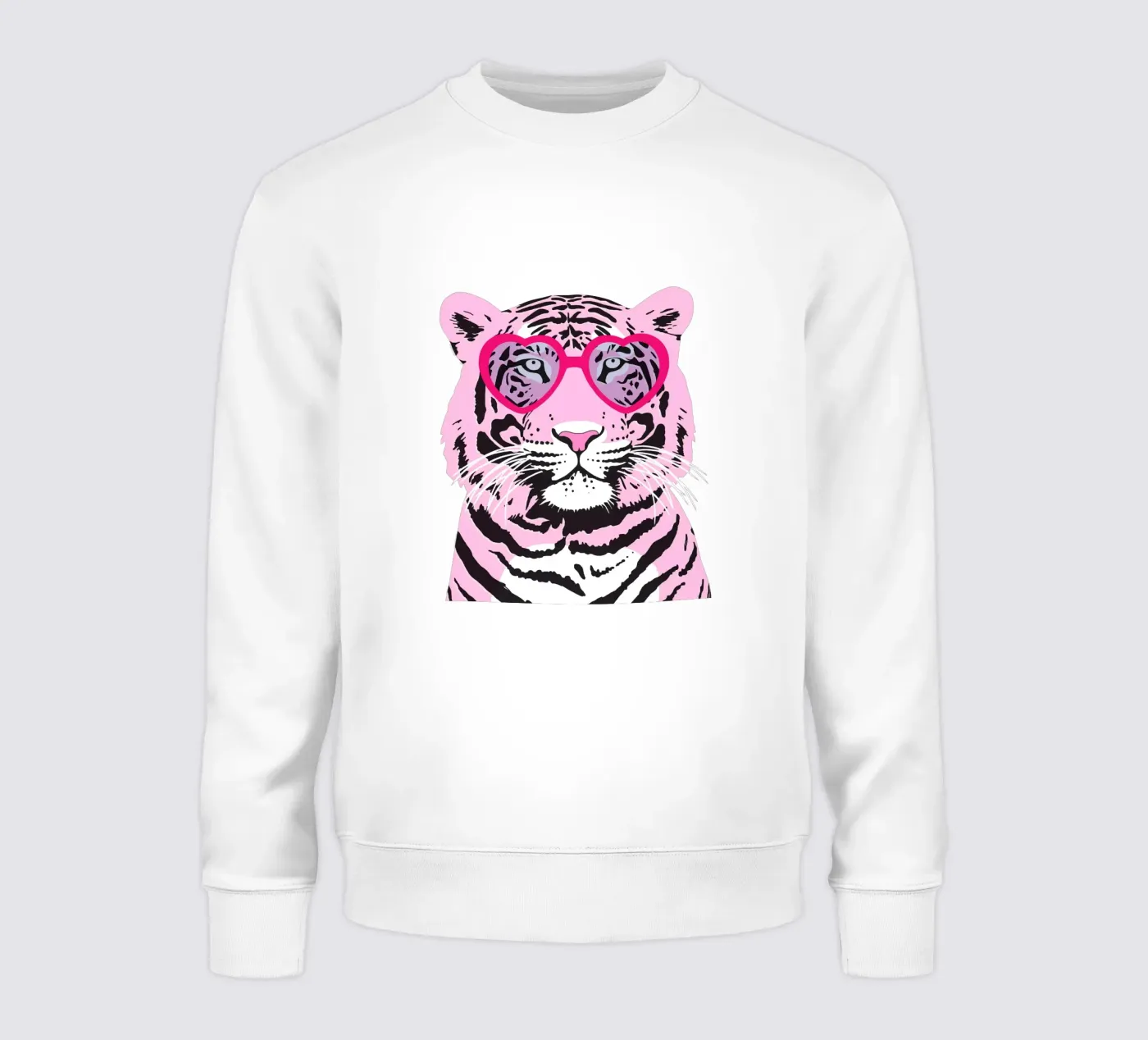 Funky Tiger sweatshirt by Asha Designs