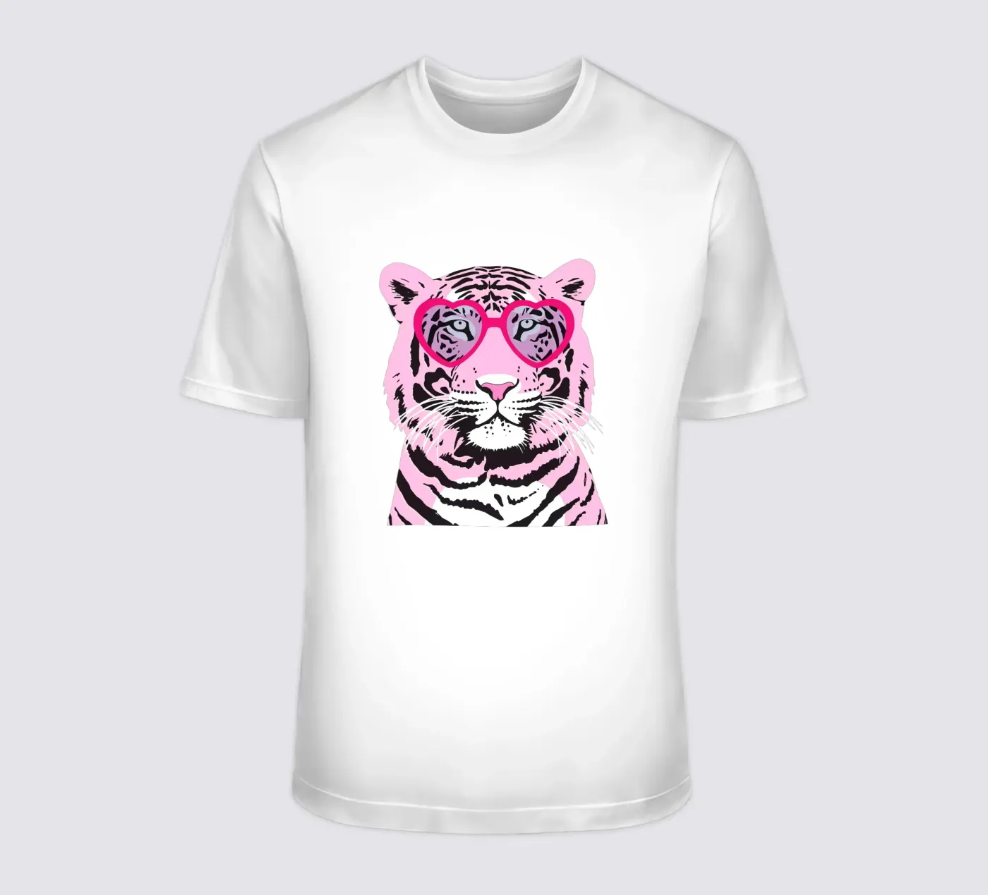Funky Tiger T-Shirt von Asha Designs