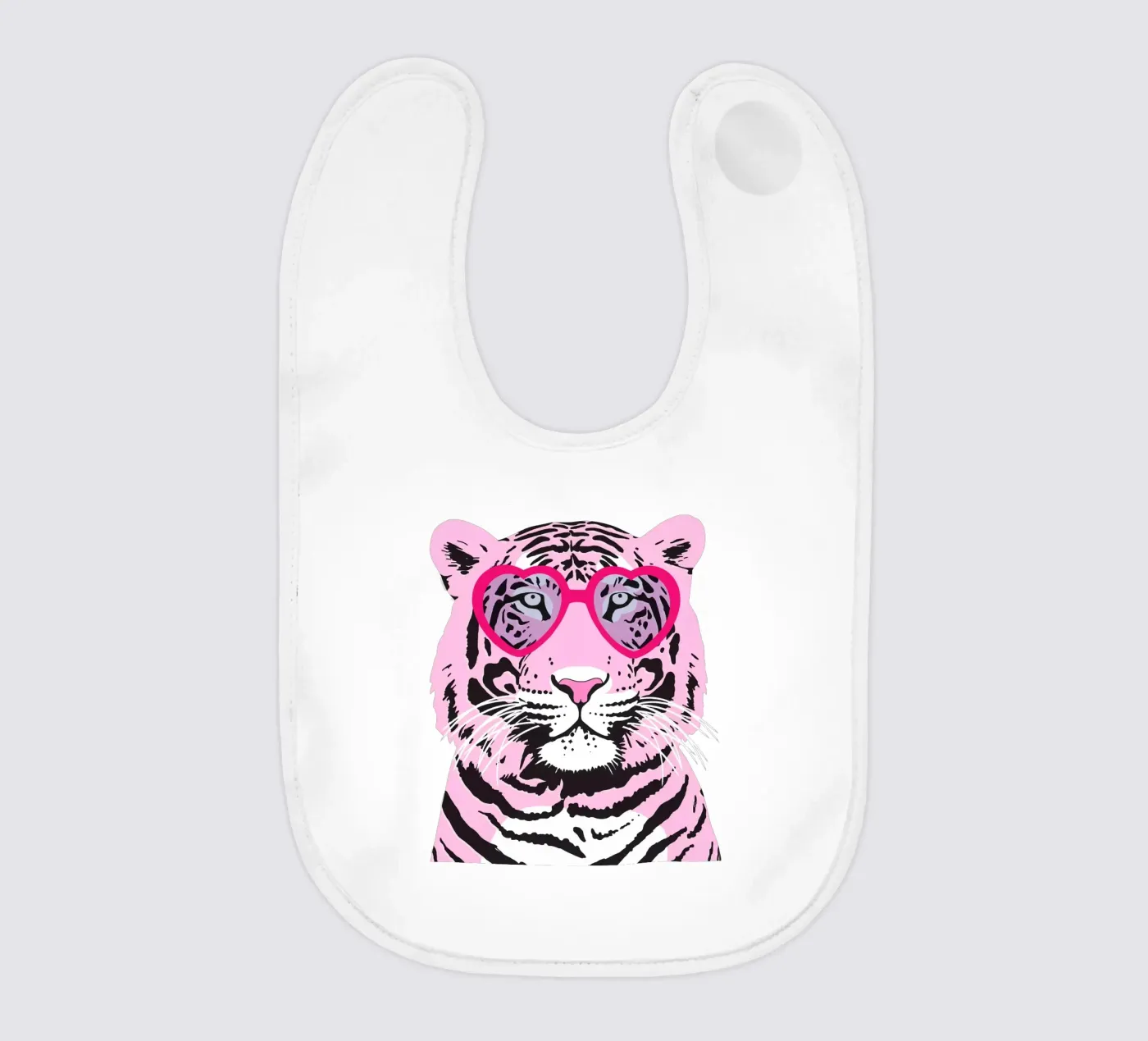 Funky Tiger Babylätzchen von Asha Designs