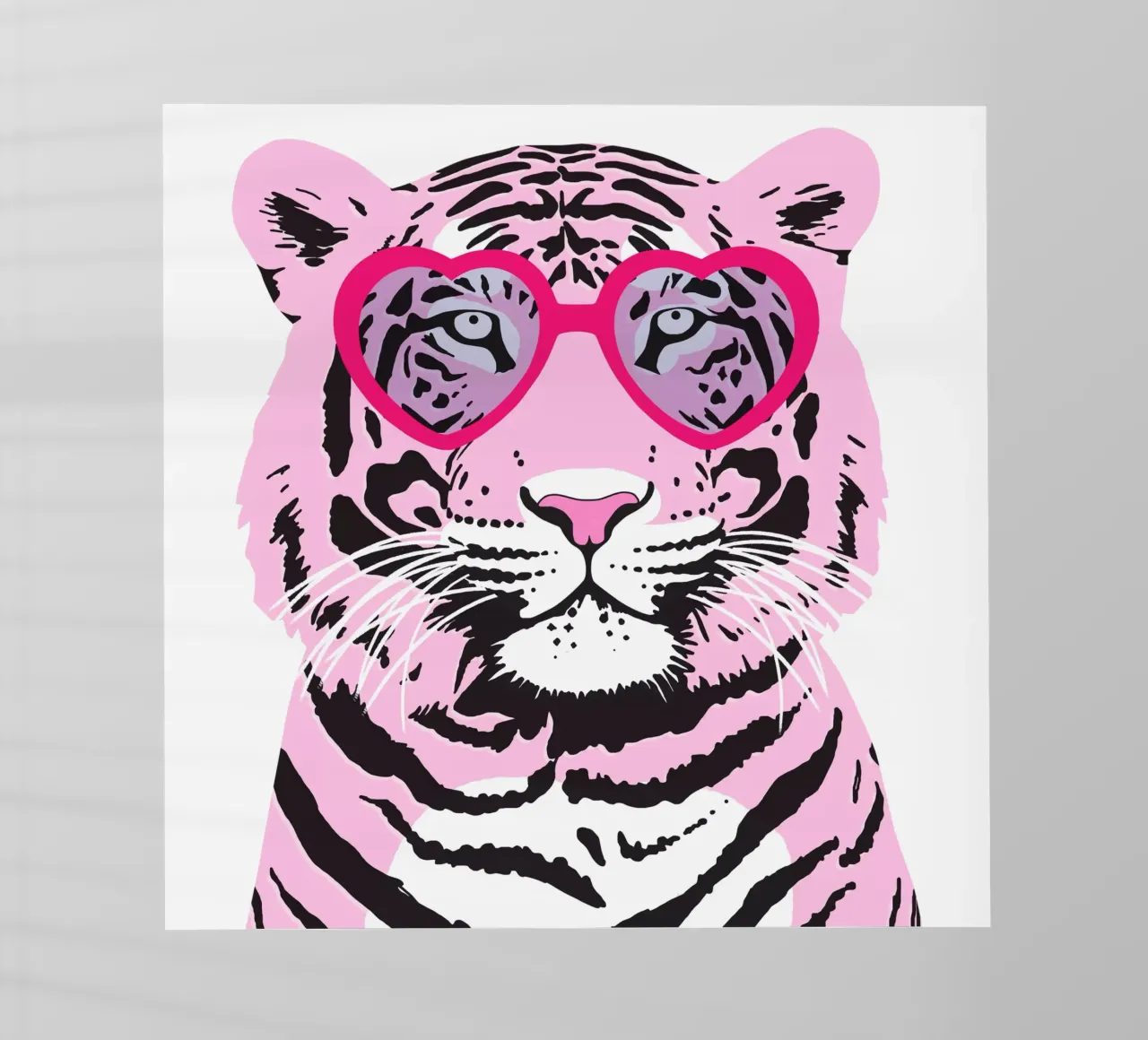 Funky Tiger pellicola backlit da Asha Designs