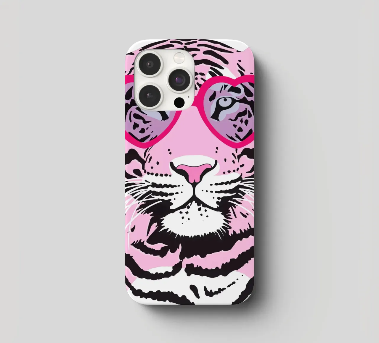 Funky Tiger iphone case by Asha Designs