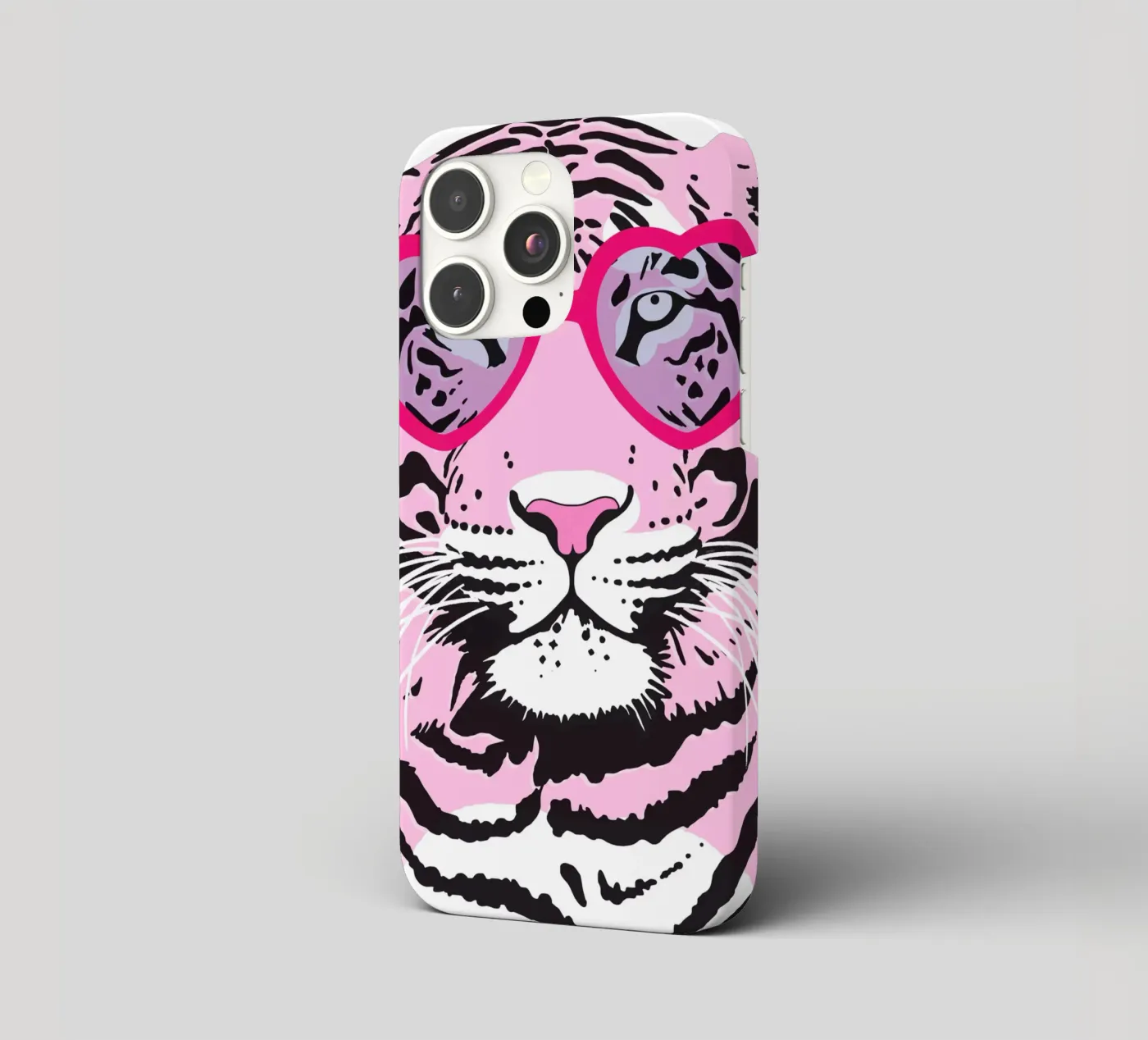 Funky Tiger iphone case by Asha Designs
