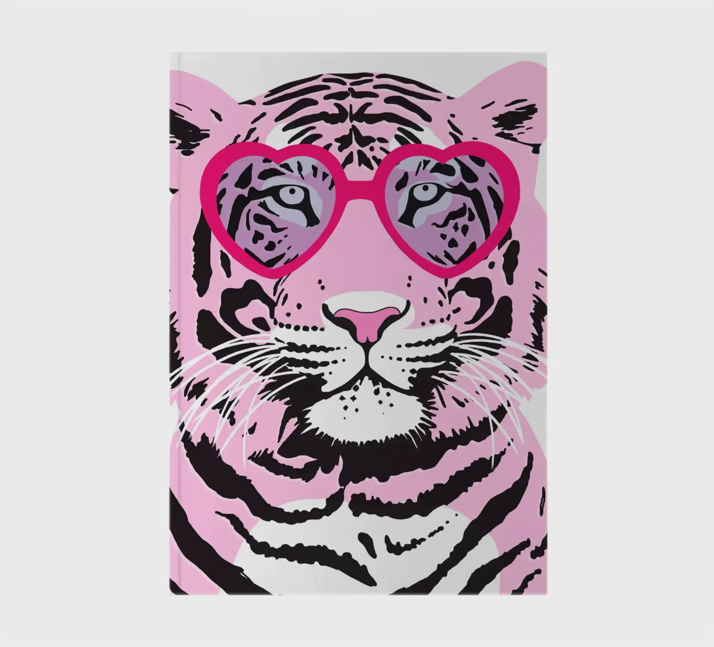 Funky Tiger notebook by Asha Designs