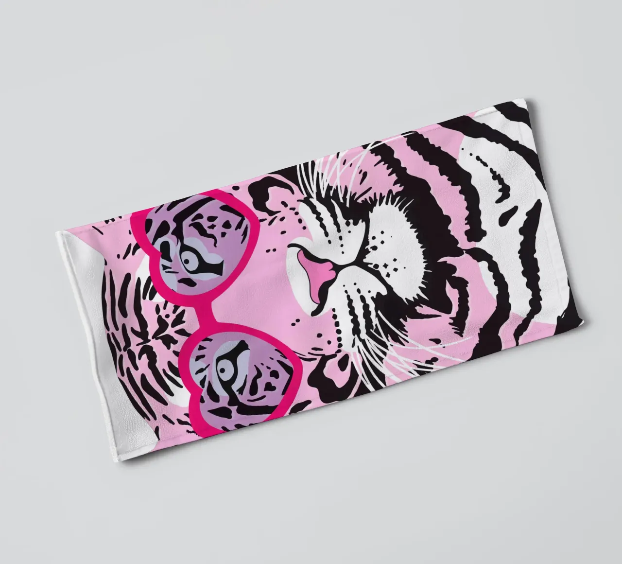 Funky Tiger towel by Asha Designs