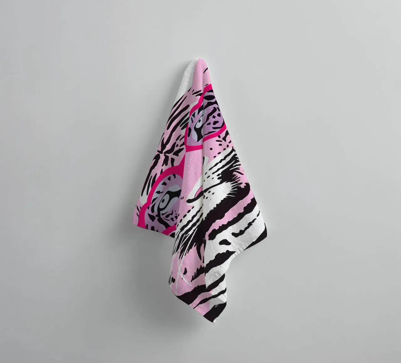 Funky Tiger towel by Asha Designs