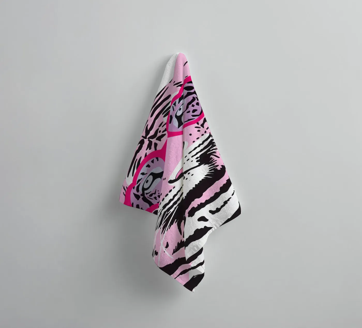 Funky Tiger towel by Asha Designs