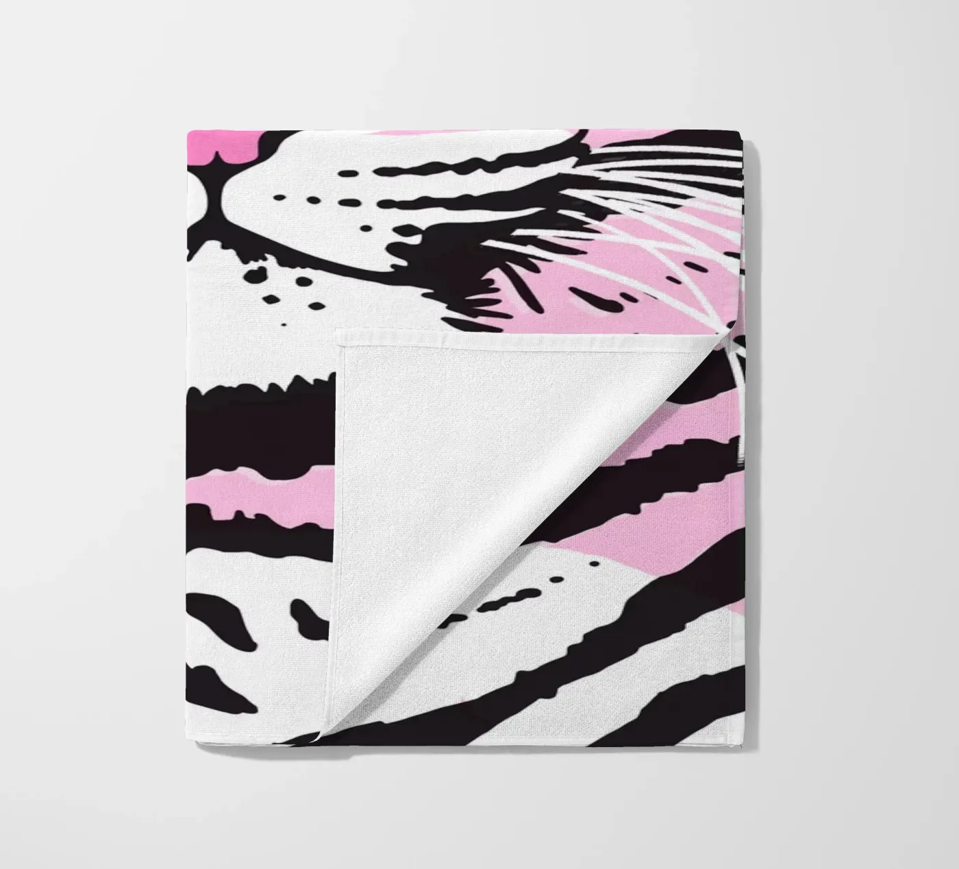 Funky Tiger beach towel by Asha Designs