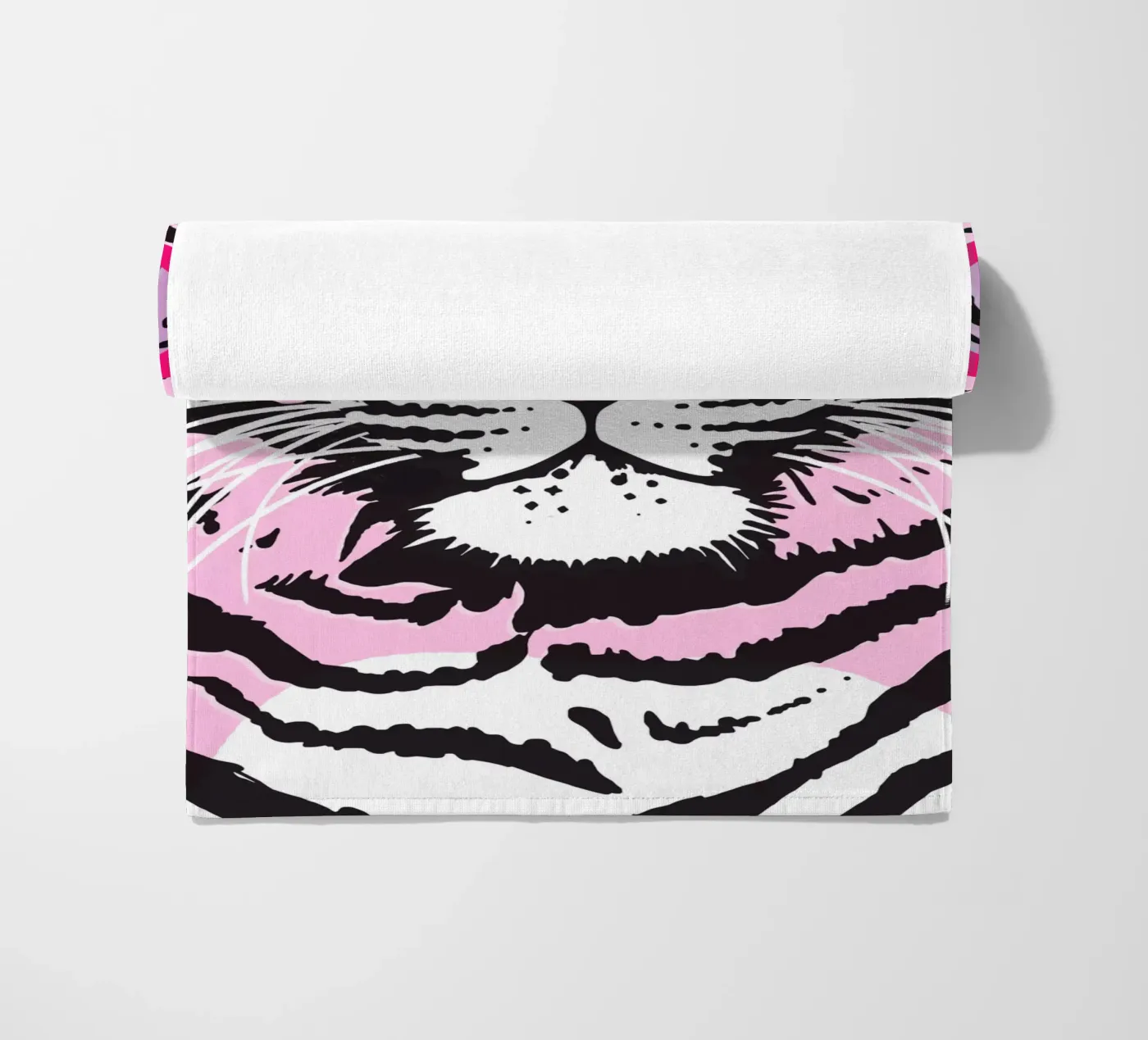 Funky Tiger beach towel by Asha Designs