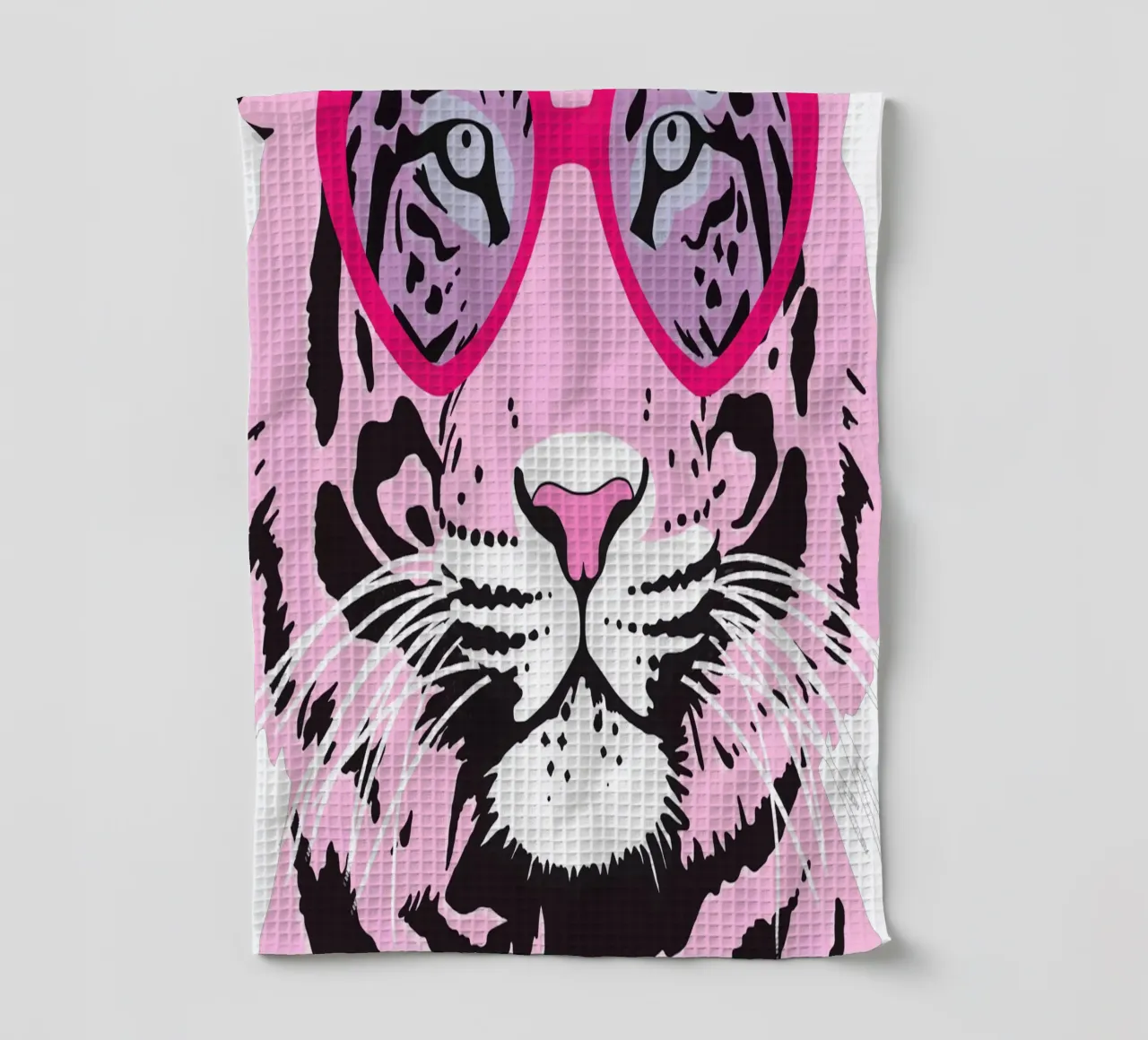 Funky Tiger Geschirrtuch von Asha Designs