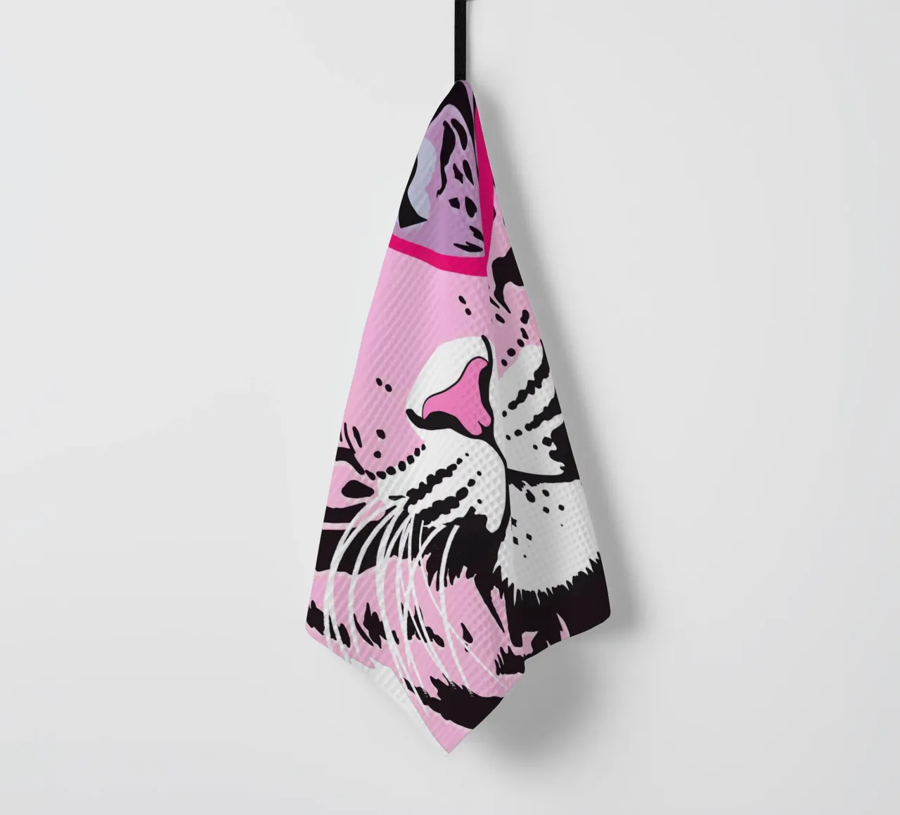 Funky Tiger Geschirrtuch von Asha Designs