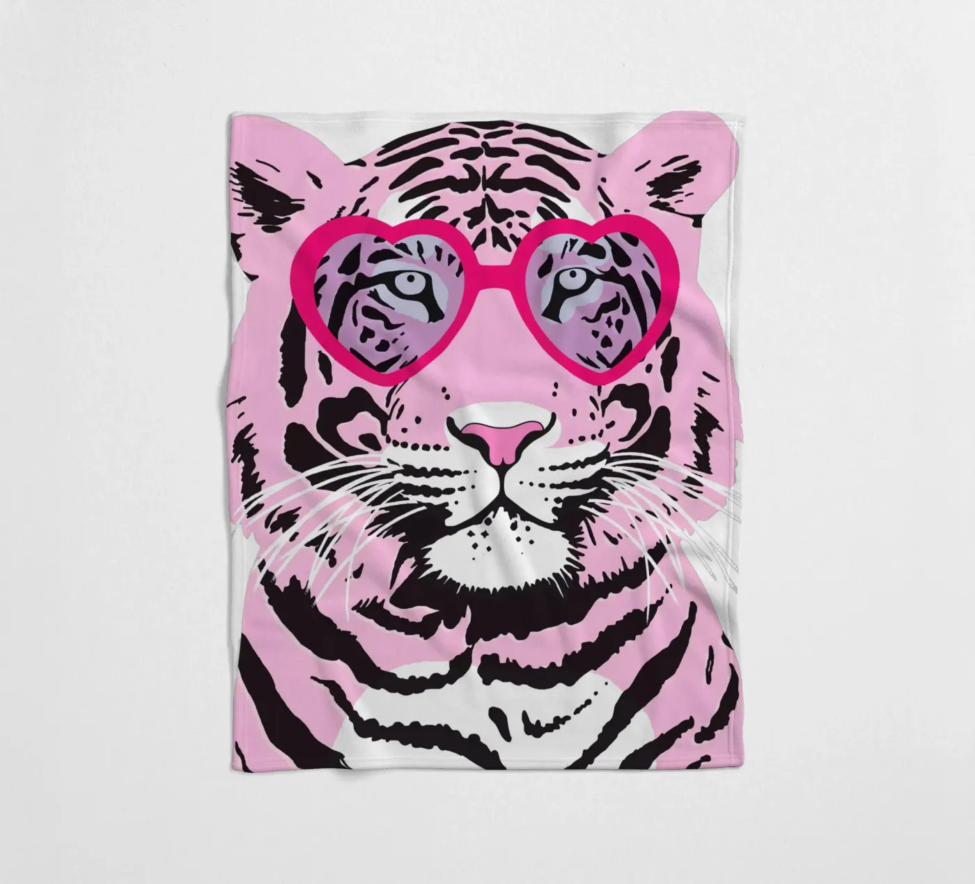 Funky Tiger fleecedeken van Asha Designs