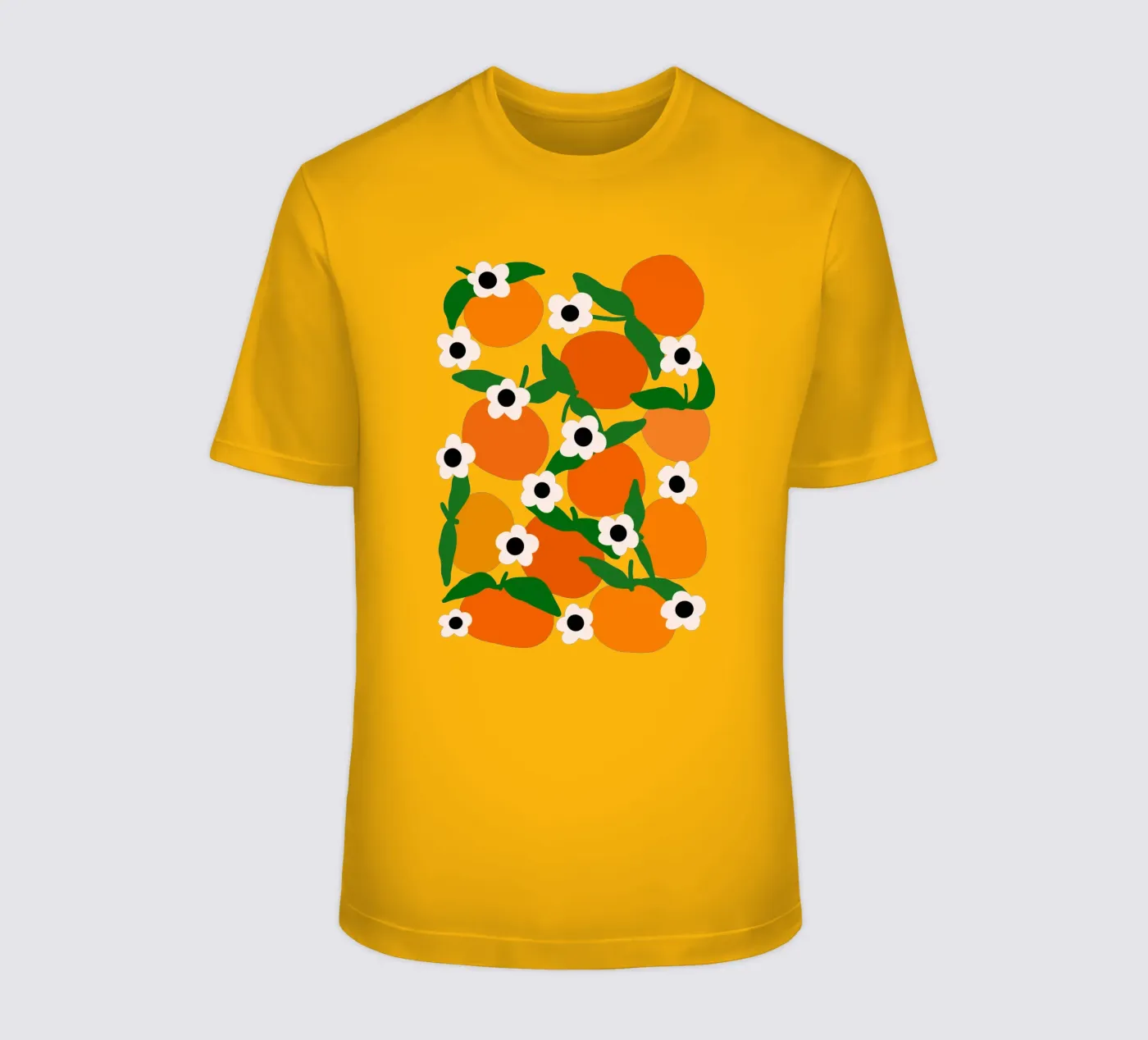 Blooming tangerines t-shirt da TijanaArtStudio88
