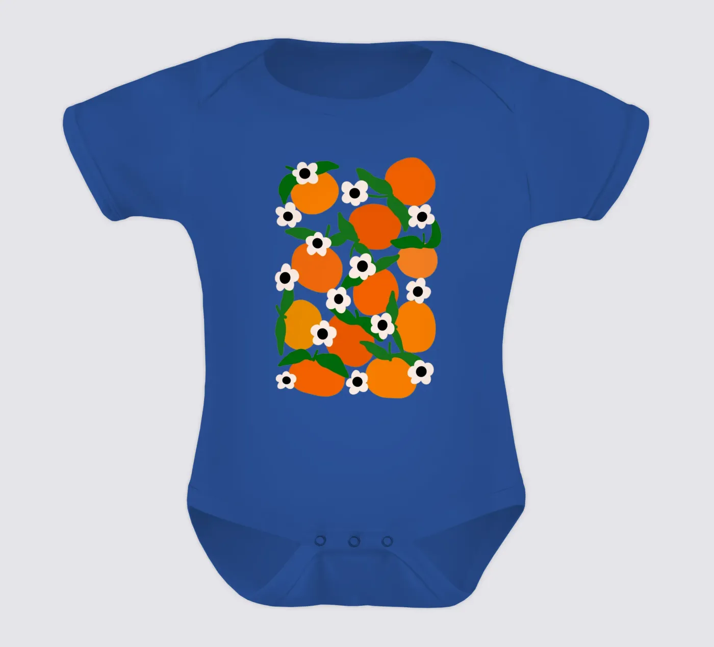 Blooming tangerines body bébé de TijanaArtStudio88