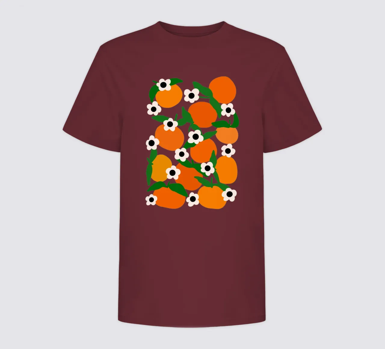 Blooming tangerines t-shirt bambini da TijanaArtStudio88