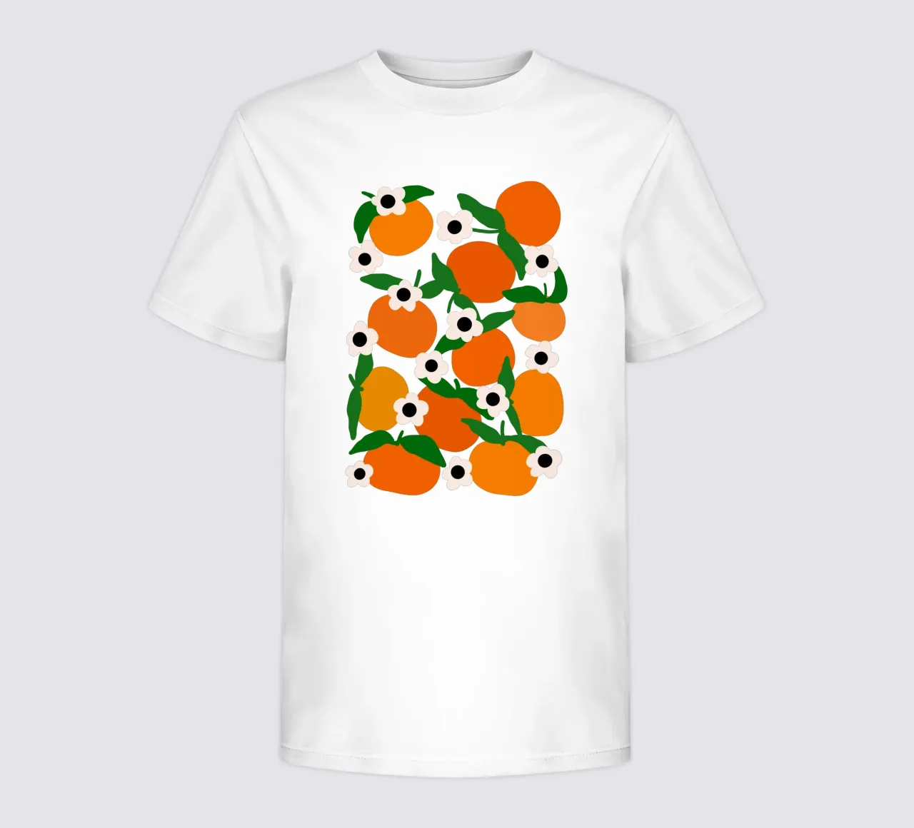 Blooming tangerines t-shirt bambini da TijanaArtStudio88