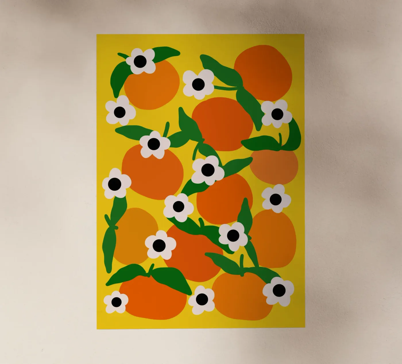 Blooming tangerines backlit film by TijanaArtStudio88