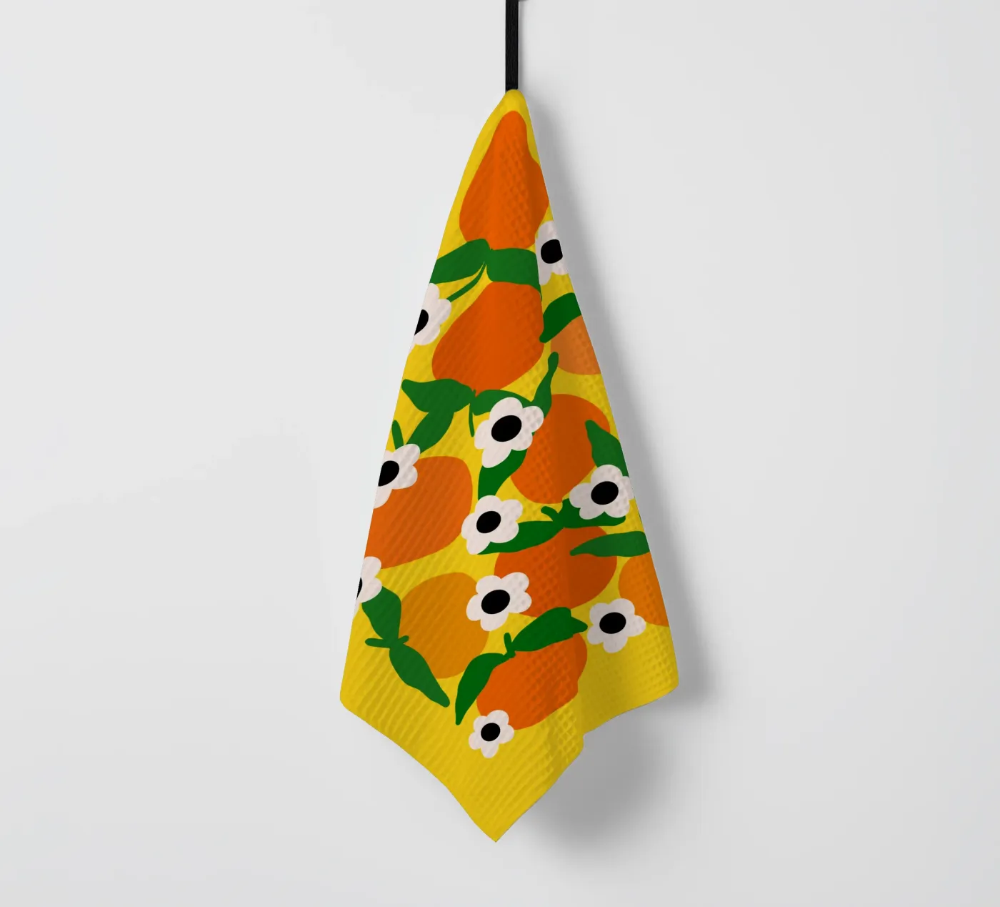 Blooming tangerines torchon de TijanaArtStudio88