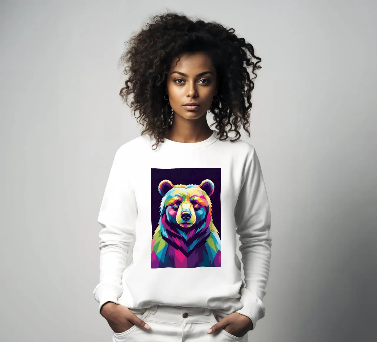 Colorato di orso #1 felpa da Wild Life studio