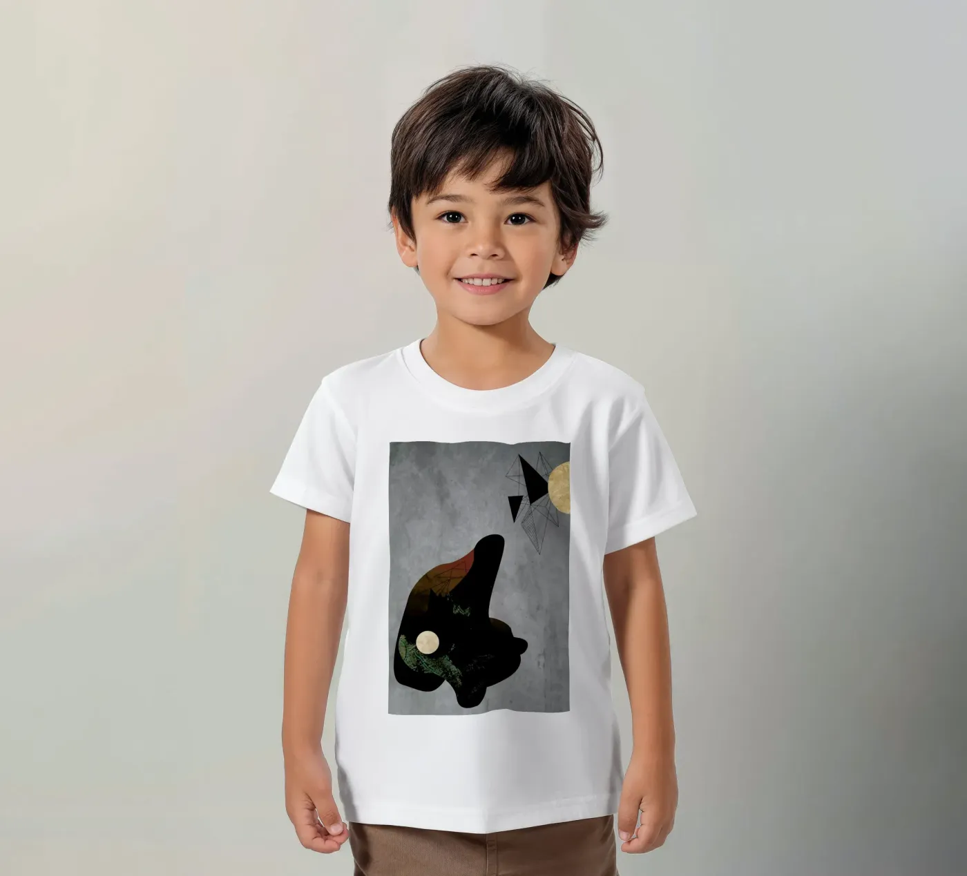 Collage kids t-shirt by Andreas Jarner