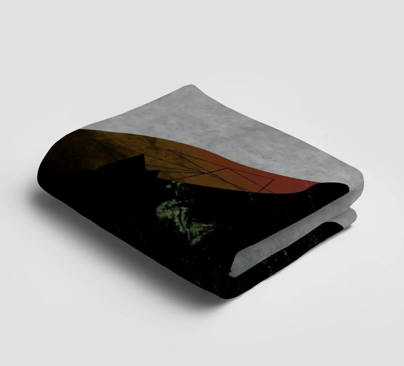 Collage towel by Andreas Jarner
