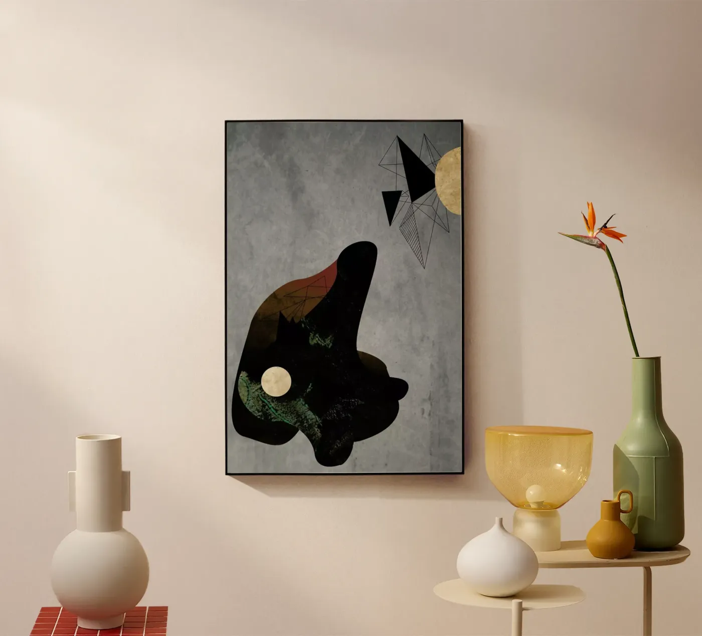 Collage plexiglas de Andreas Jarner