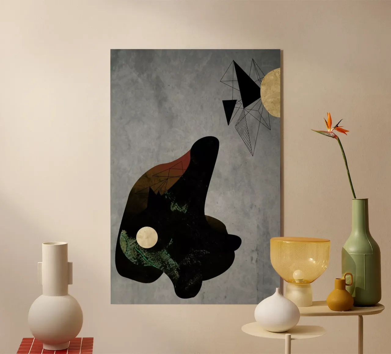 Collage plexiglass da Andreas Jarner