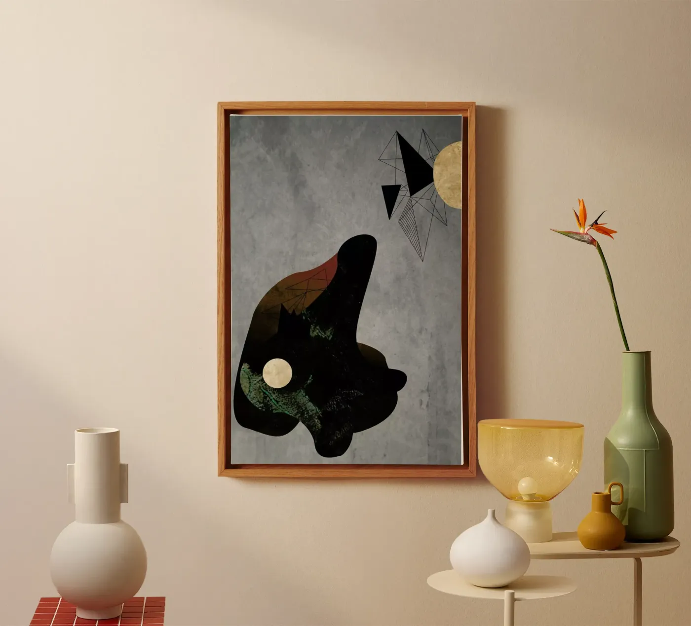 Collage tela da Andreas Jarner