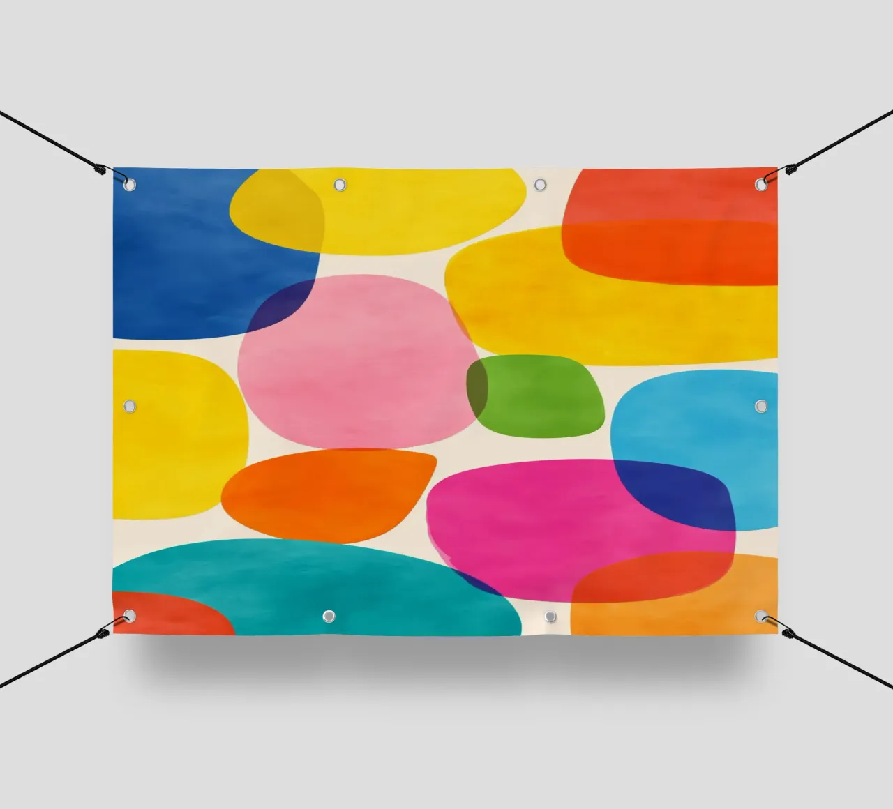 Jellybean Shapes telo in pvc da Kiara