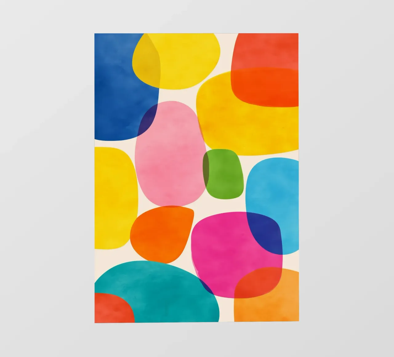 Jellybean Shapes telo in pvc da Kiara