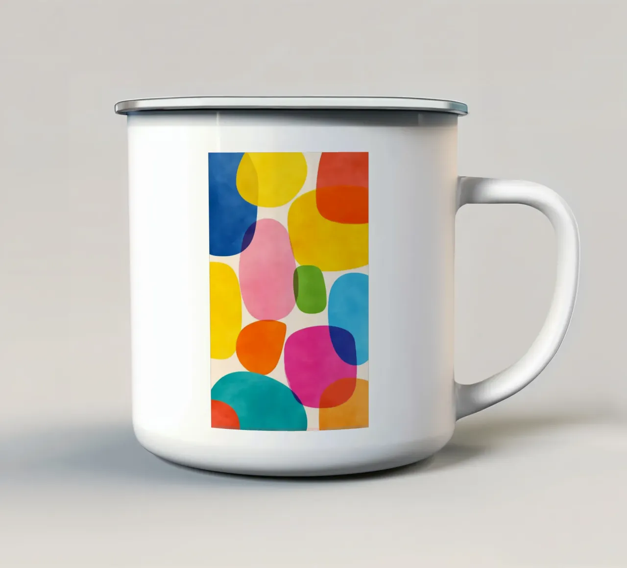 Jellybean Shapes tazza in smalto da Kiara