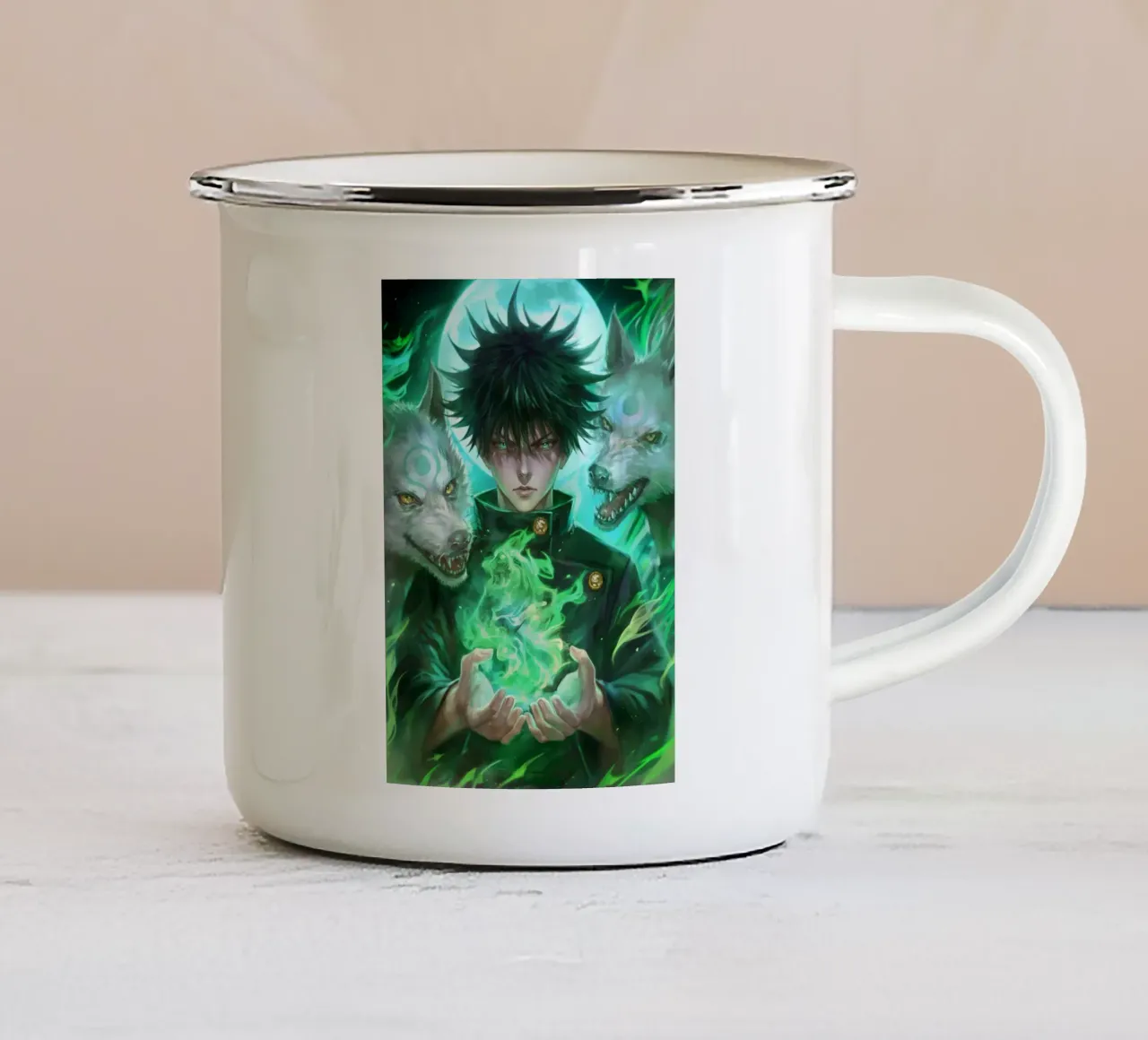 Jujutsu Kaisen tazza in smalto da Fleur de Lys