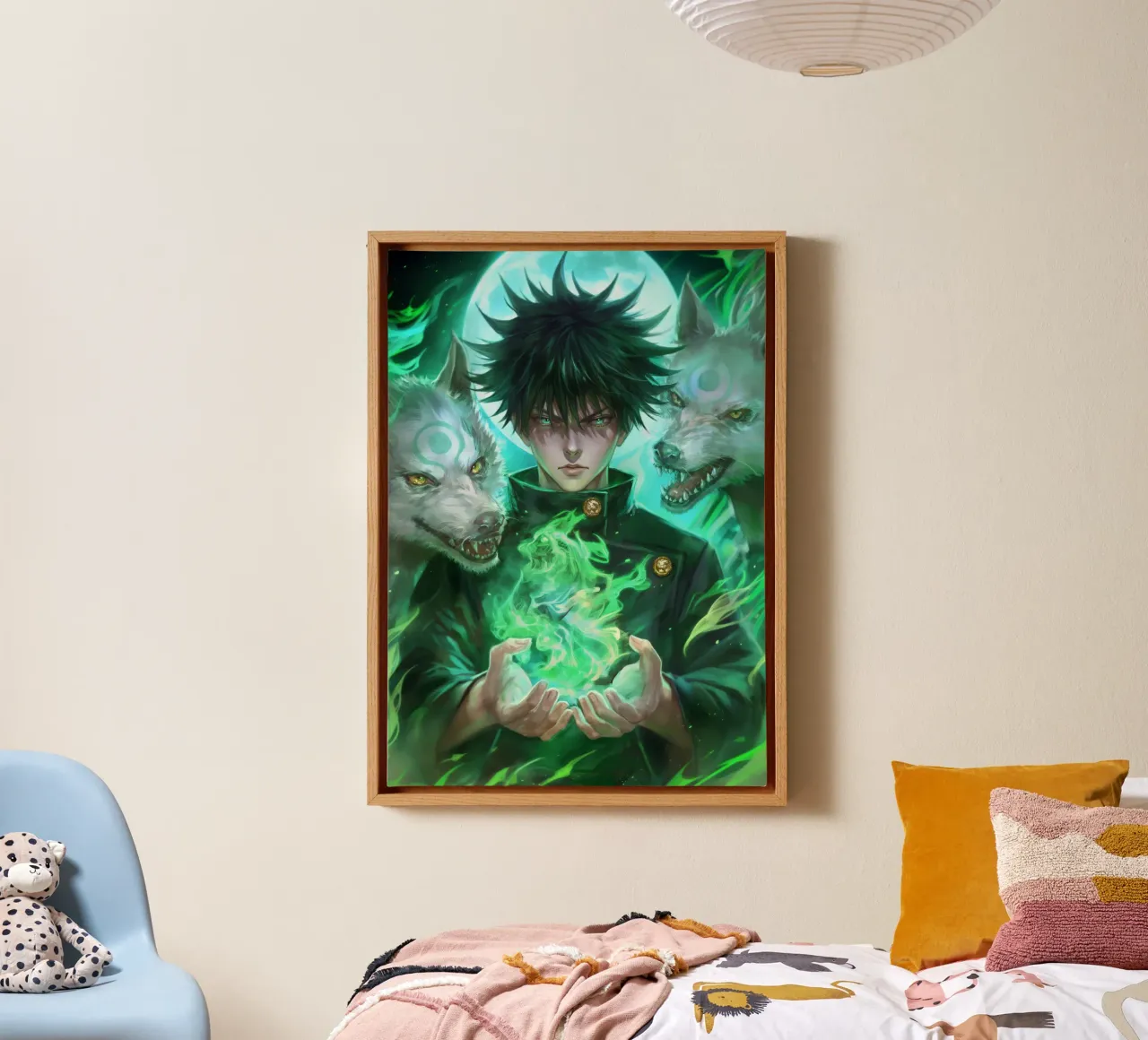 Jujutsu Kaisen tela con Cornice a cassetta da Fleur de Lys