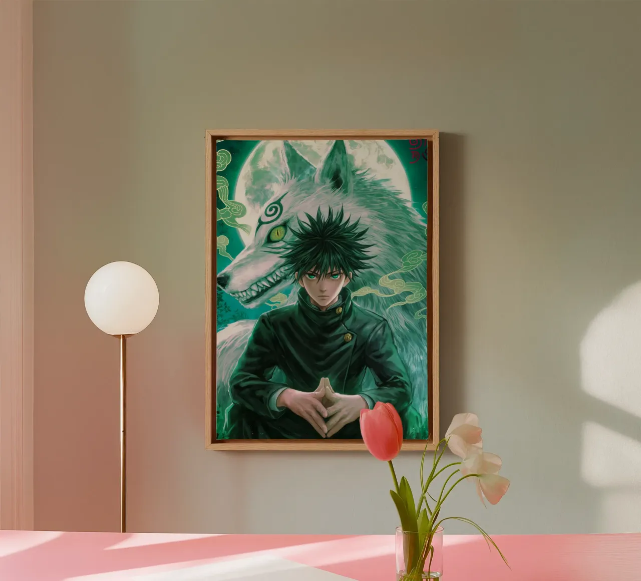 Jujutsu Kaisen tela con Cornice a cassetta da Fleur de Lys