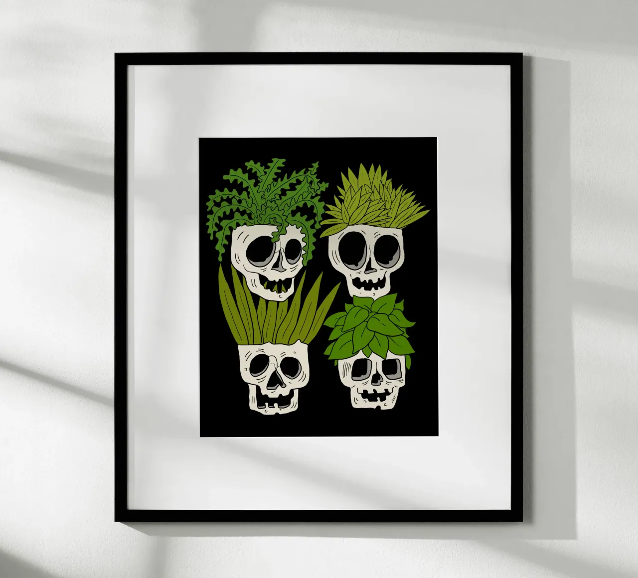 Skulls pots poster da TijanaArtStudio88