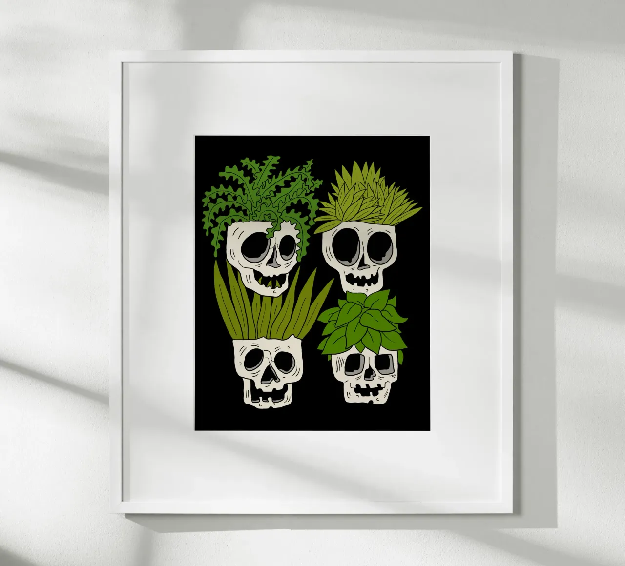 Skulls pots poster da TijanaArtStudio88