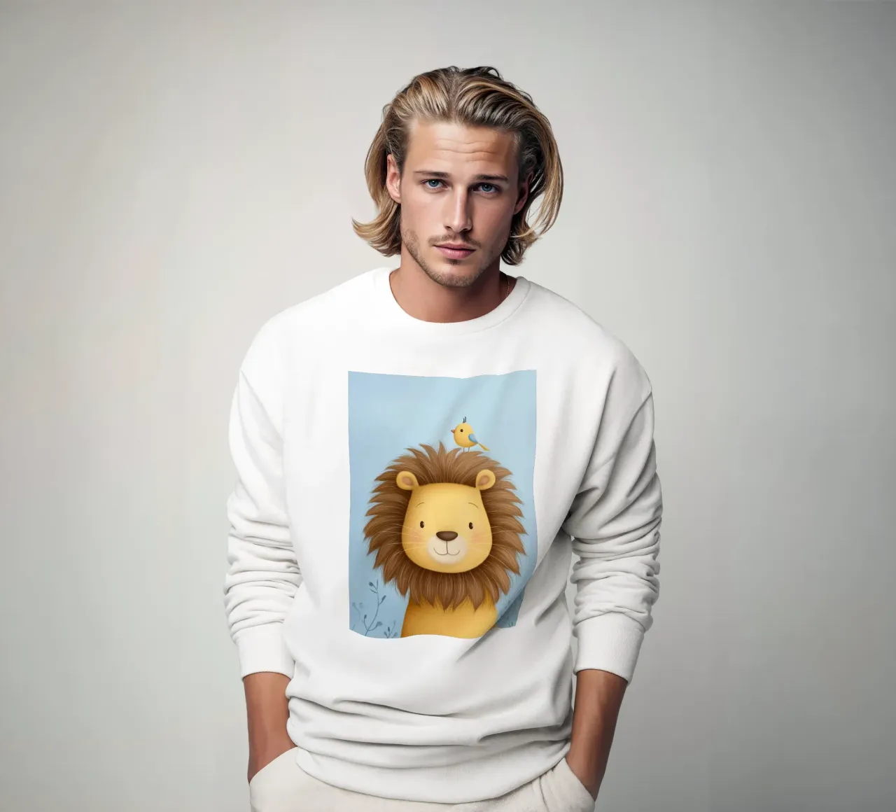 Lion & the Little Bird felpa da Kiara