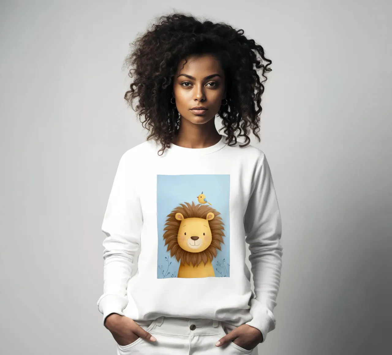 Lion & the Little Bird felpa da Kiara