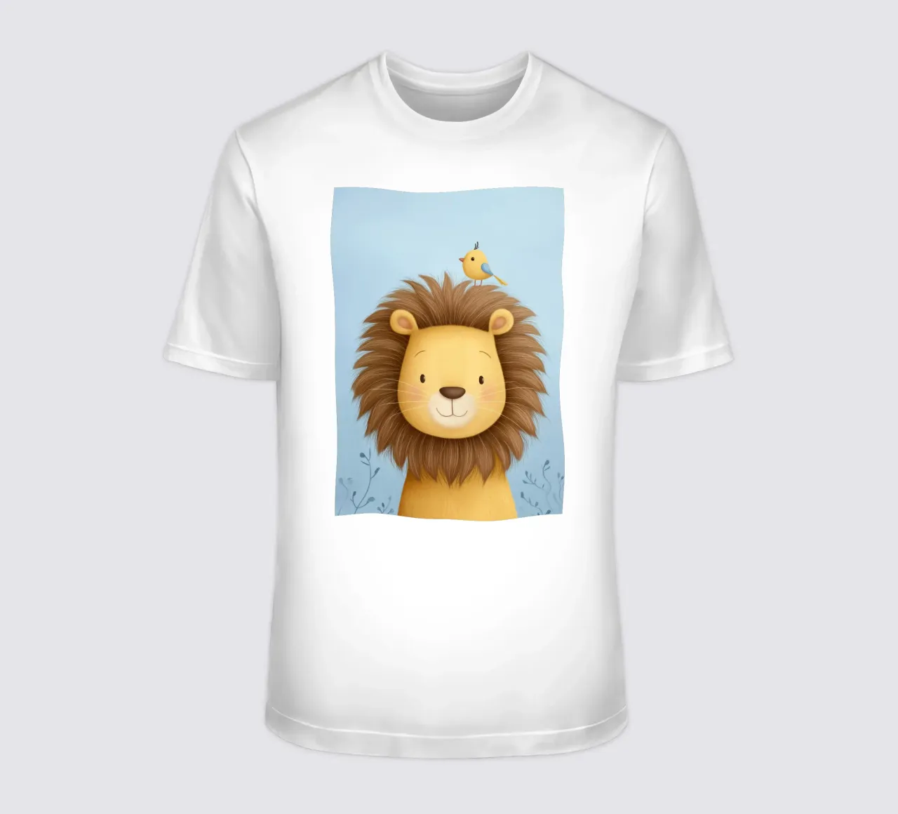 Lion & the Little Bird t-shirt da Kiara